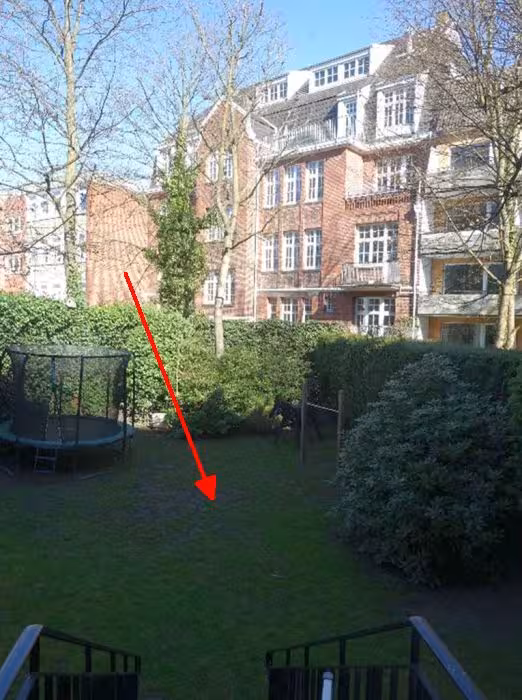 Wohnung im Hochparterre und Souterrain in Hamburg - Bild 3