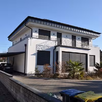 Kfz-Stellplatz, Einfamilienhaus in Weinheimer Straße 7, 51107 Köln, Merheim - Bild 1