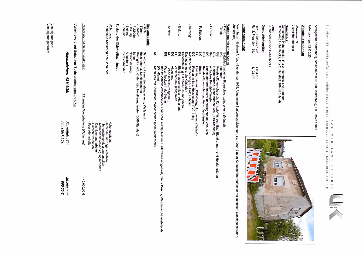 Einfamilienhaus in Hohenbocka - Bild 1