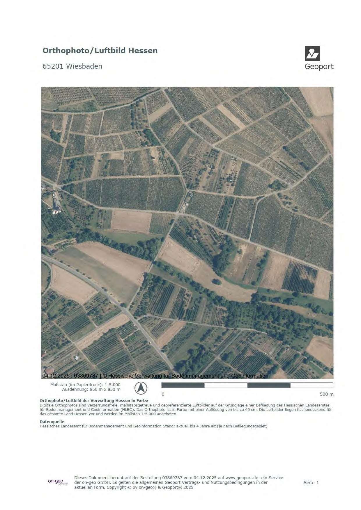 unbebautes Grundstück, land- und forstwirtschaftlich genutztes Grundstück in Wiesbaden - Bild 3