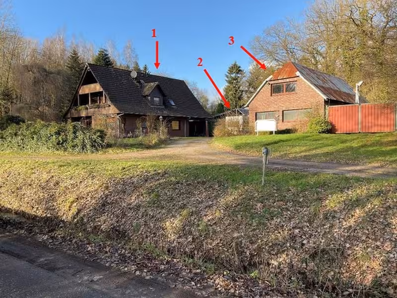 Wohnhaus mit Garage und Schuppen in Dägeling - Bild 3