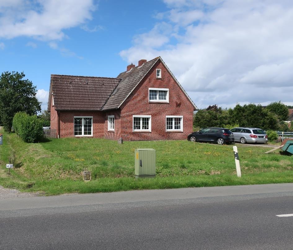 Einfamilienhaus, Landwirtschaftsfläche und Waldfläche in Weener - Bild 1