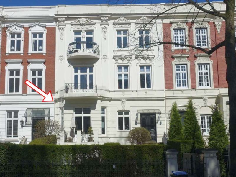 Wohnung im Hochparterre und Souterrain in Hamburg - Bild 1