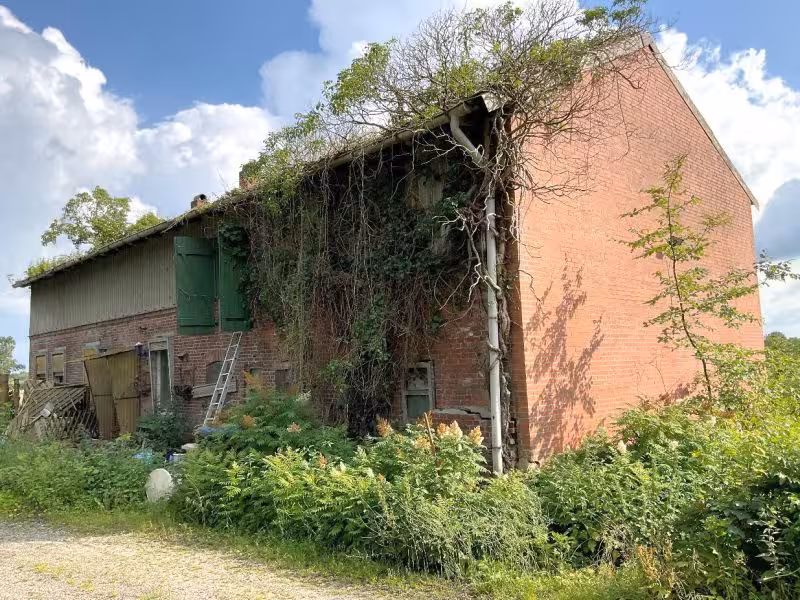 Resthofstelle im Außenbereich mit Grünlandflächen in Alt Duvenstedt - Bild 2