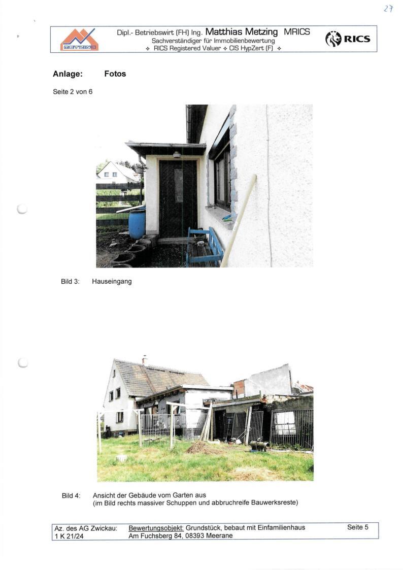 Doppelhaushälfte in Meerane - Bild 1