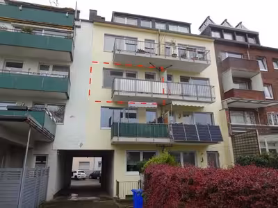 Eigentumswohnung (1 bis 2 Zimmer) in Viktoriastraße 136, 47799 Krefeld, Krefeld - Bild 2