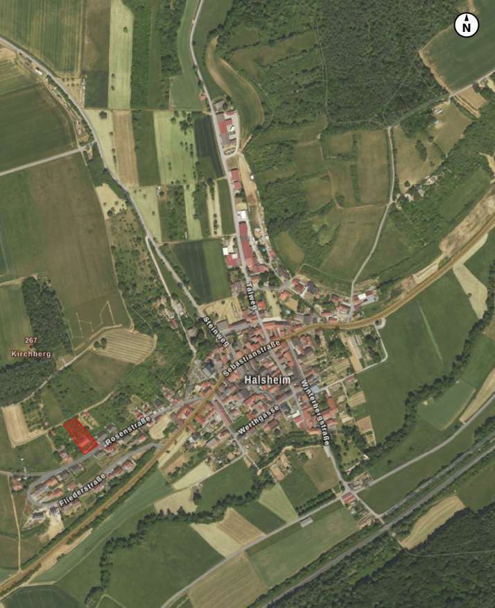 unbebautes Grundstück sowie Wohnungen in Mehrfamilienhaus in Arnstein - Bild 3