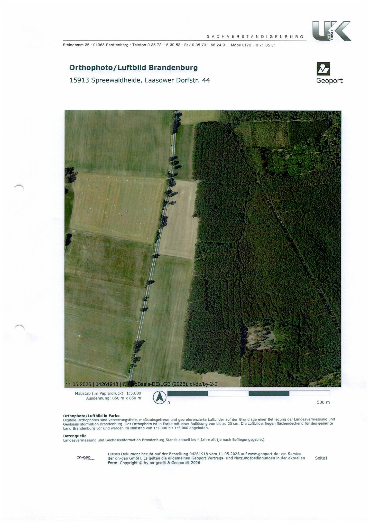 land- und forstwirtschaftlich genutztes Grundstück in Vetschau/Spreewald - Bild 1