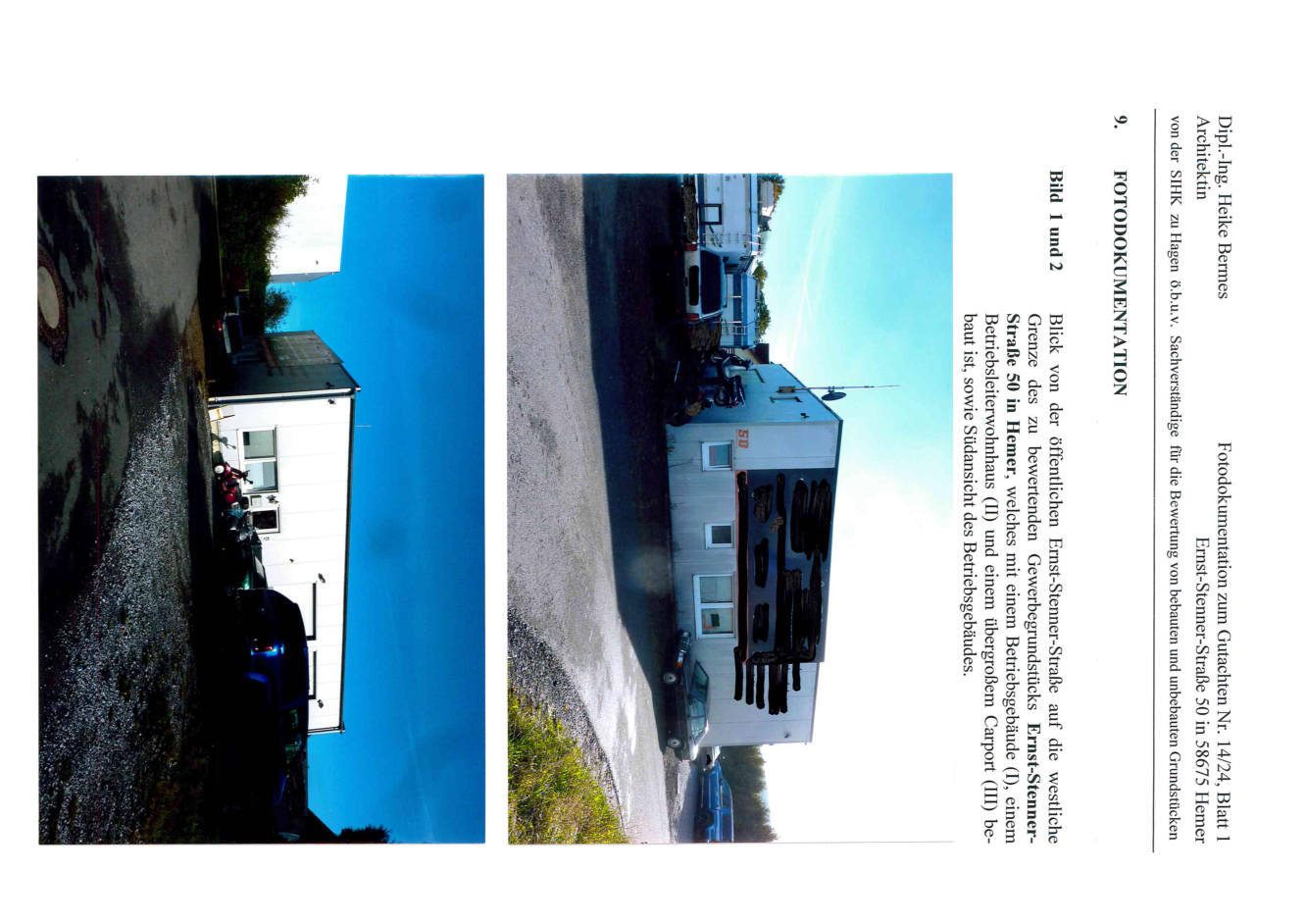 Betriebsgebäude und Betriebsleiterwohnhaus in Hemer - Bild 1