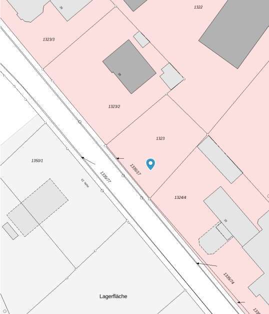 als Lagerplatz genutztes Grundstück, baureifes Land (Mischbebauung) in Rehau - Bild 2