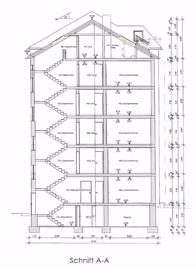 Eigentumswohnung im 2. OG links mit Kellerraum in Bahnhofstraße 9, 95028 Hof - Bild 2