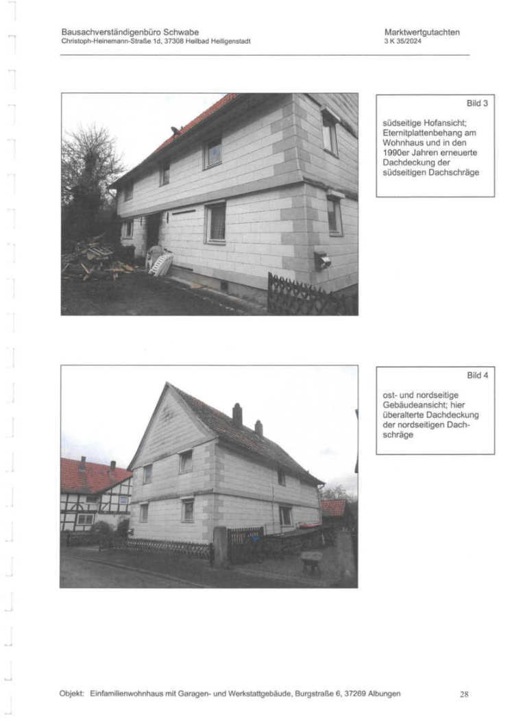 Zweifamilienhaus, Garage, und Werkstattgebäude in Albungen - Bild 2