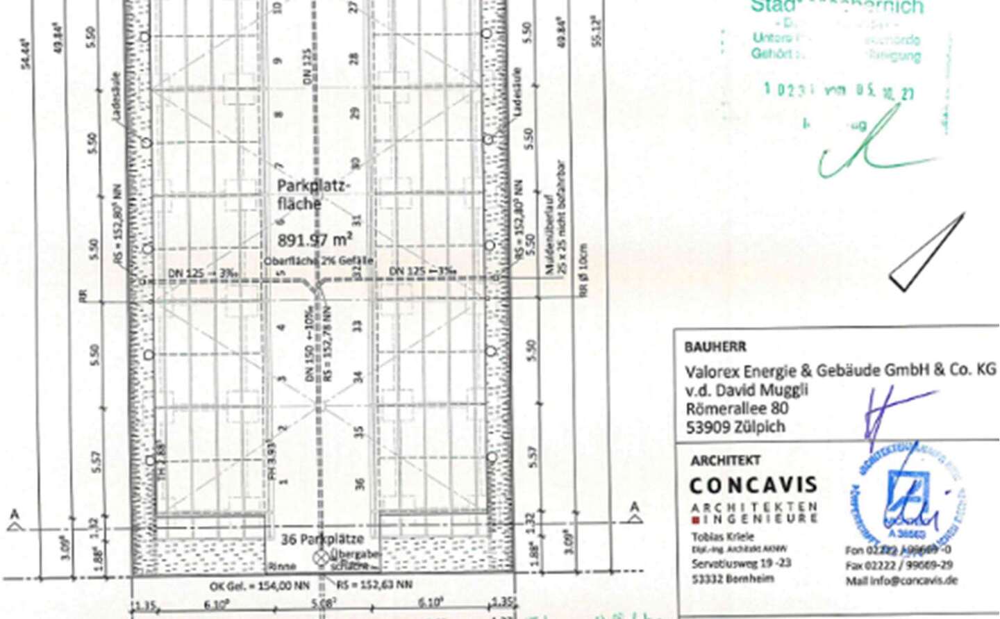 Sonstiges, unbebautes Grundstück, sowie ein Grundstück mit zwei Parkplatzüberdachungen in Zülpich - Bild 1