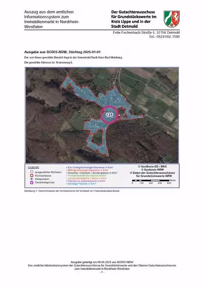unbebautes Grundstück in Kronenweg 6, Vogeltaufe 23, 32805 Horn-Bad Meinberg, Holzhausen-Externsteine - Bild 1
