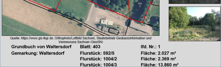 unbebautes Grundstück in Großschönau - Bild 2