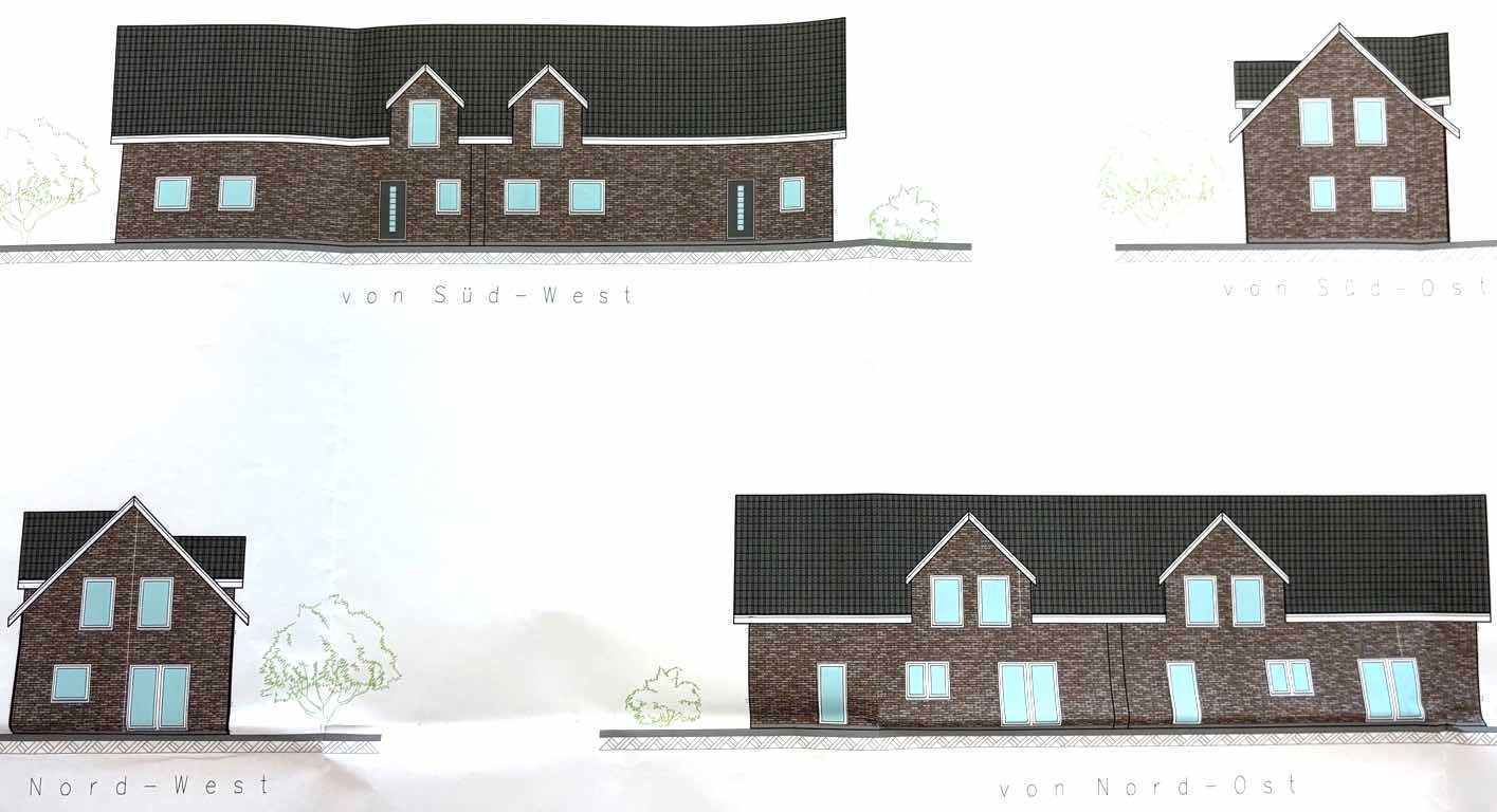 Doppelhaus im Rohbau in Bad Salzuflen - Bild 3