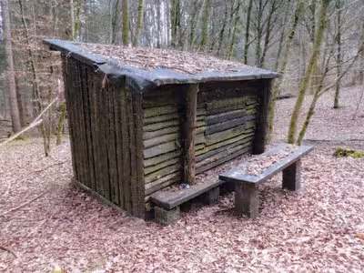 Freizeitgrundstück mit Blockhütte in Linsenbuckelweg 16, 69253 Heiligkreuzsteinach - Bild 2