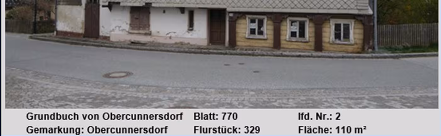 denkmalgeschütztes, sanierungsbedürftiges Umgebinde-/Fachwerkhaus in Eibau - Bild 2