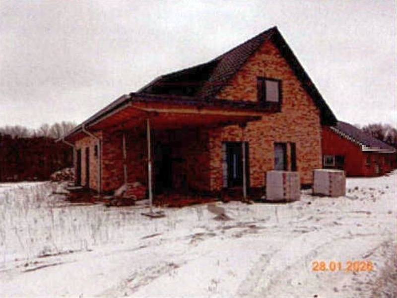 Nicht fertig gestelltes Einfamilienhaus in Bornholt - Bild 1