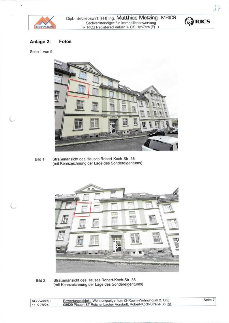 Eigentumswohnung (1 bis 2 Zimmer) in Plauen - Bild 3