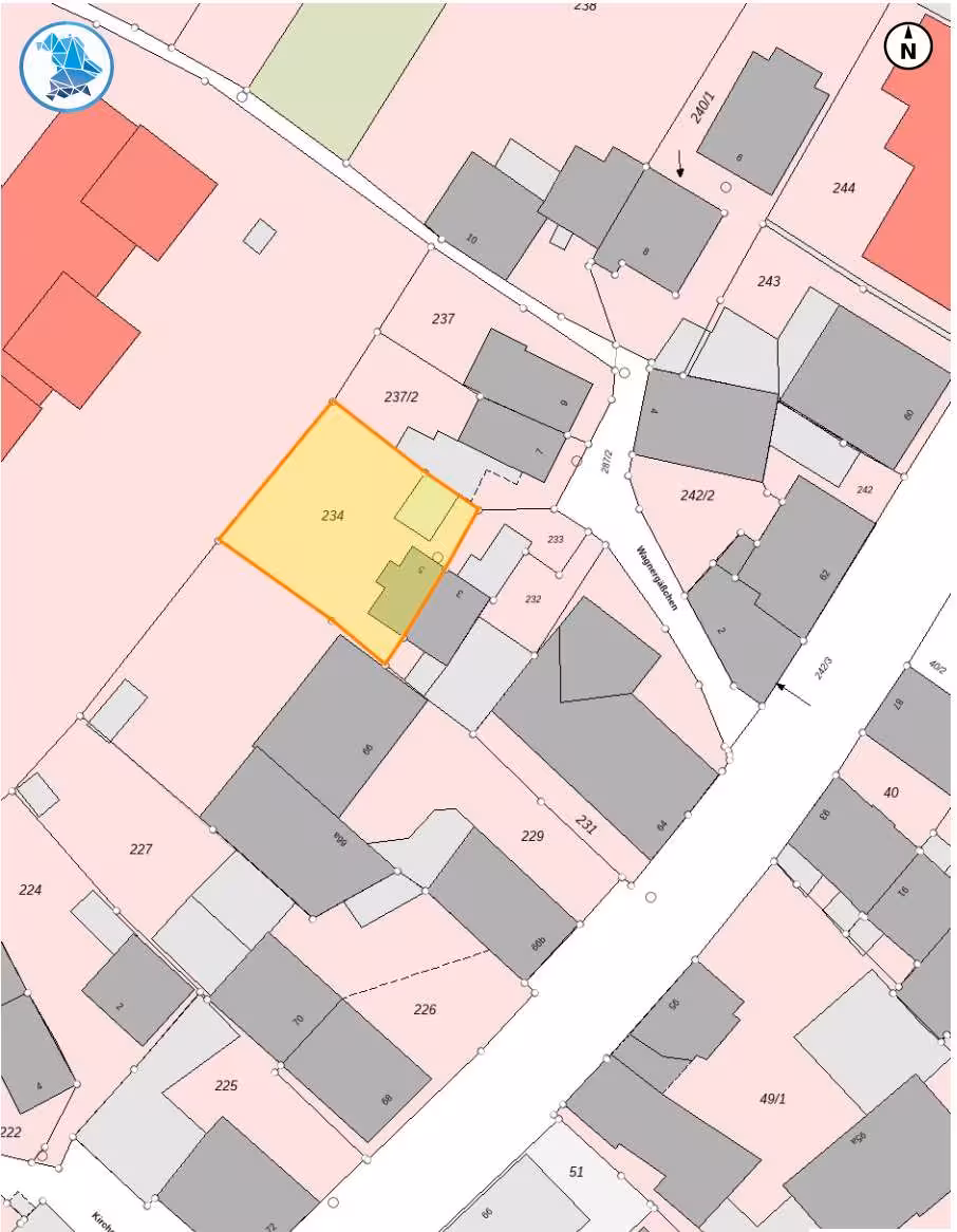 Doppelhaushälfte und Nebengebäude in Höchberg - Bild 2