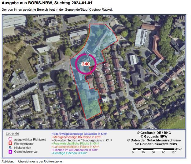 61 m² unnd 52 m² große Wohnung, gelegen im Ergeschoss eines 3-geschossigen Mehrfamilienhauses in Castrop-Rauxel - Bild 4