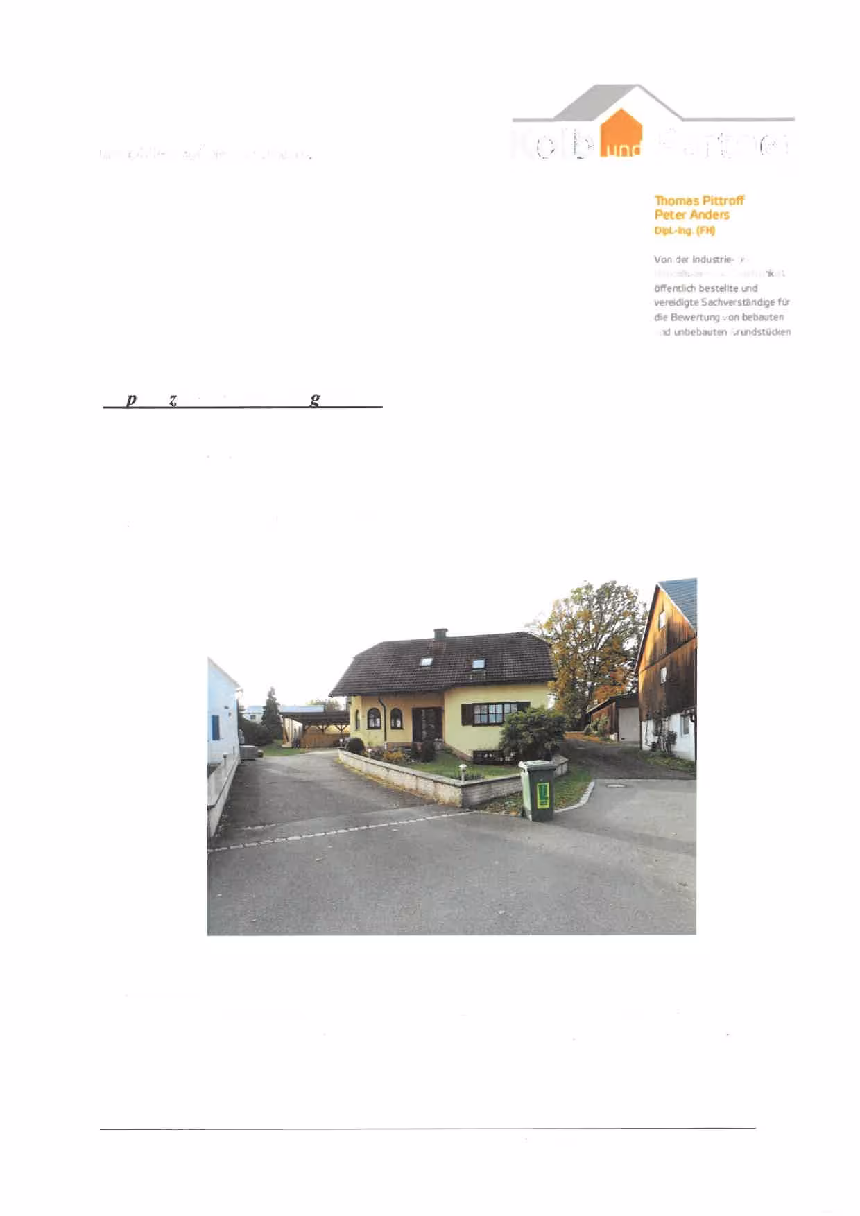 Einfamilienwohnhaus mit Garage in Höchstädt im Fichtelgebirge - Bild 1