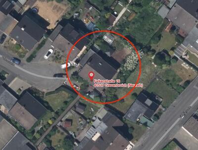 Garage, Einfamilienhaus in Falkenstraße 16, 41517 Grevenbroich, Neurath - Bild 2