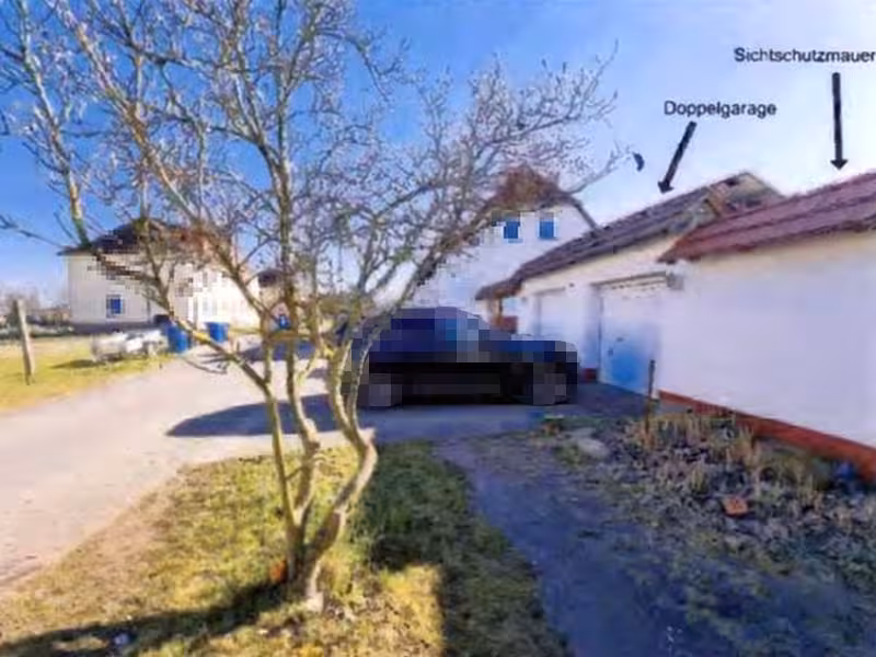 Doppelhaushälfte mit Doppelgarage, Gewächshaus und Schuppen in Altenpleen - Bild 4