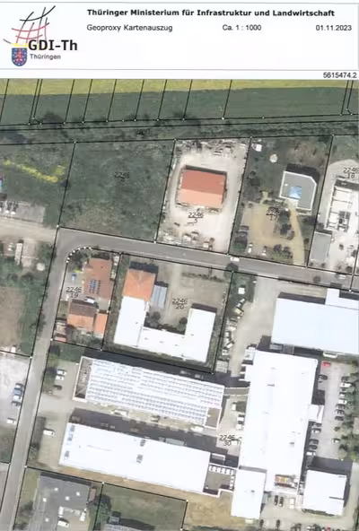 gewerblich genutztes Grundstück in Gewerbering  06, 98693 Ilmenau - Bild 1