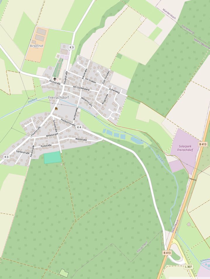 gewerblich genutztes Grundstück in Freirachdorf - Bild 1