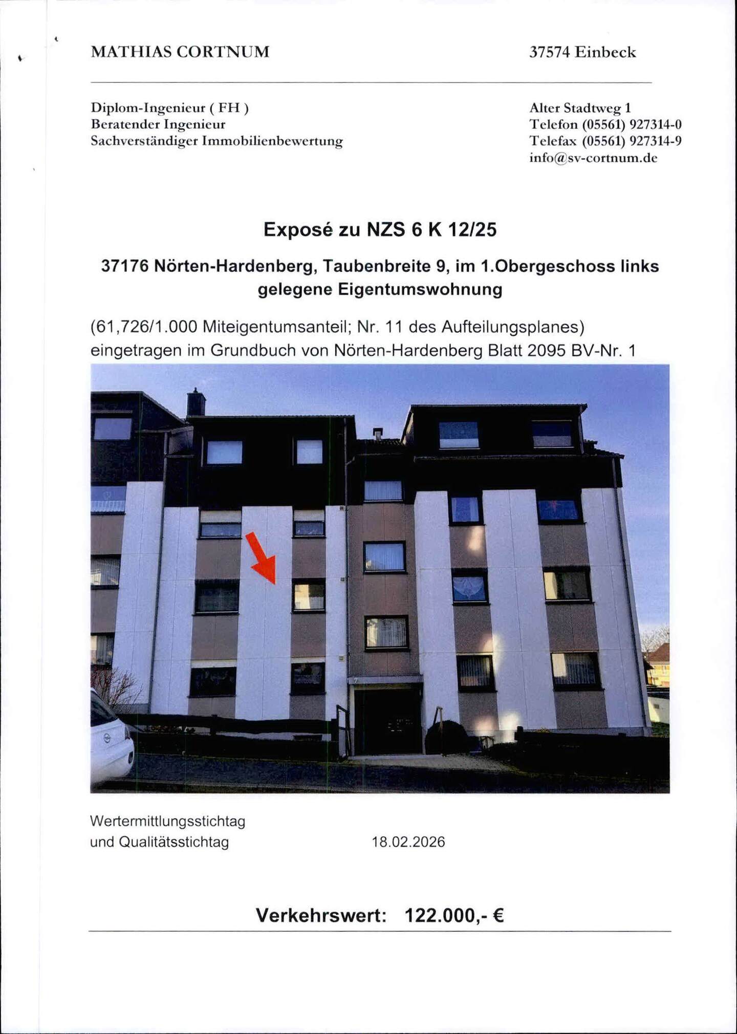 Eigentumswohnung (3 bis 4 Zimmer) in Nörten-Hardenberg - Bild 1