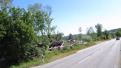 Grundstück im Außenbereich (§ 35  BauGB) mit Bauruine in Lütmarser Tal 34, 37671 Höxter, Lütmarsen - Bild 1