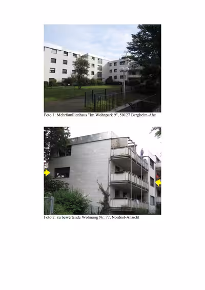 Kfz-Stellplatz (Tiefgarage), Eigentumswohnung (3 bis 4 Zimmer) in Im Wohnpark 4-6, 50127 Bergheim, Ahe - Bild 1
