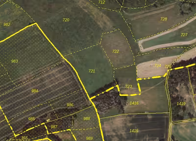 land- und forstwirtschaftlich genutztes Grundstück in Forst, 96215 Lichtenfels, Köttel - Bild 2
