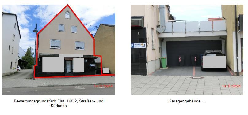 Ideeller 1/2 Miteigentumsanteil an Wohn- und Geschäftshaus in Gersthofen - Bild 1