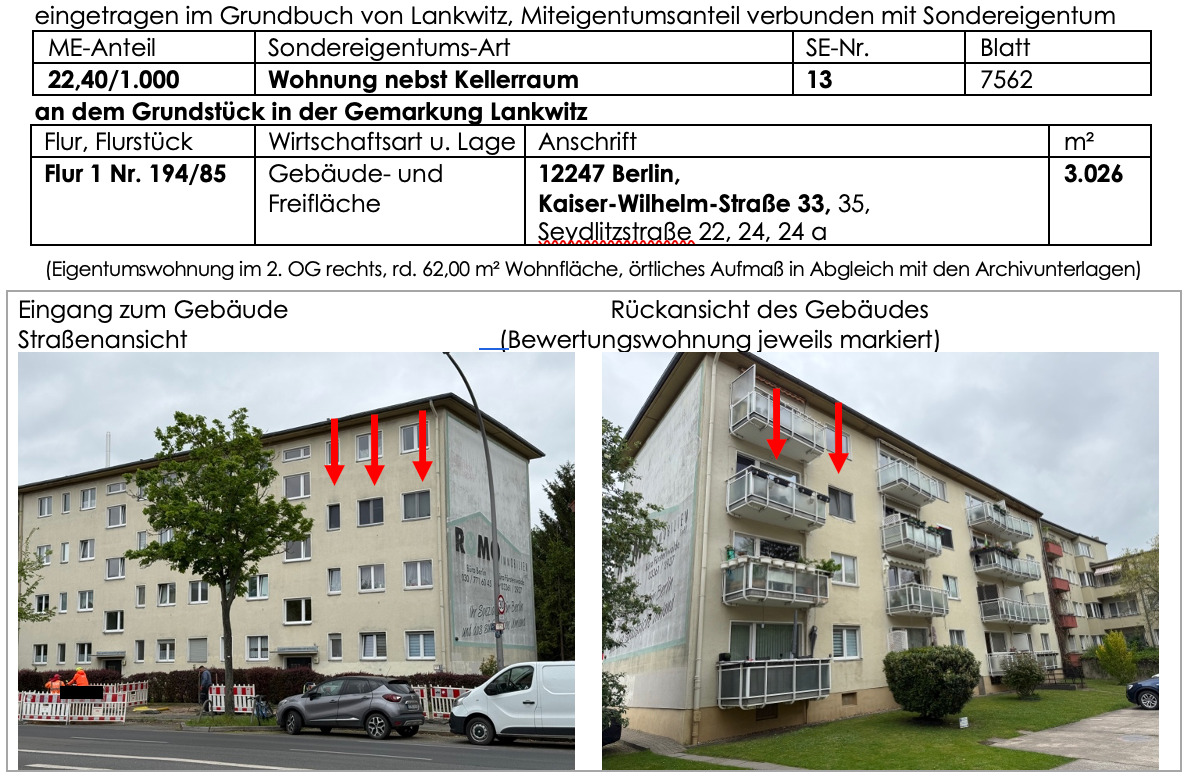 Eigentumswohnung (3 bis 4 Zimmer) in Berlin - Bild 2