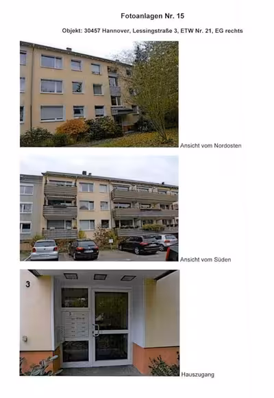 Eigentumswohnung (1 bis 2 Zimmer) in Lessingstraße  3, 30457 Hannover - Bild 1