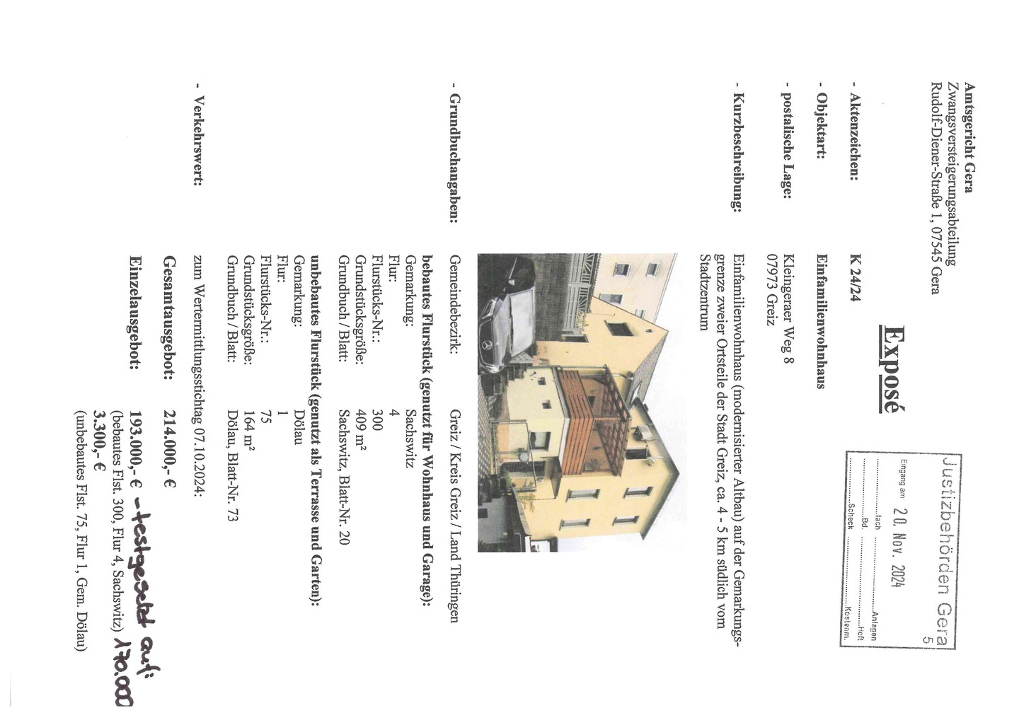 Einfamilienhaus, unbebautes Grundstück in Dölau - Bild 1