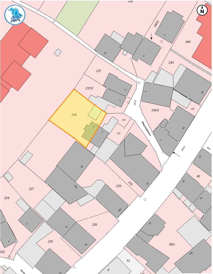 Doppelhaushälfte und Nebengebäude in Höchberg - Bild 2