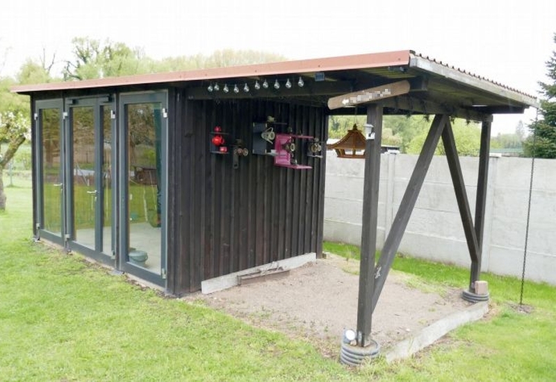 Doppelhaushälfte und Doppelgarage nebst 2 Werkstatträumen in Dobbertin - Bild 4