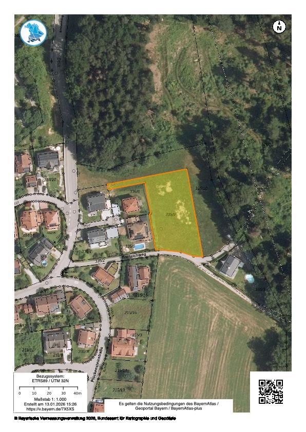 unbebautes Grundstück in Passau - Bild 1