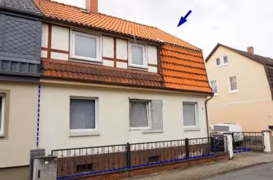 Einfamilien-Doppelhaushälfte, Einfamilienhaus sowie Nebengelasse in Nordhausen - Bild 2