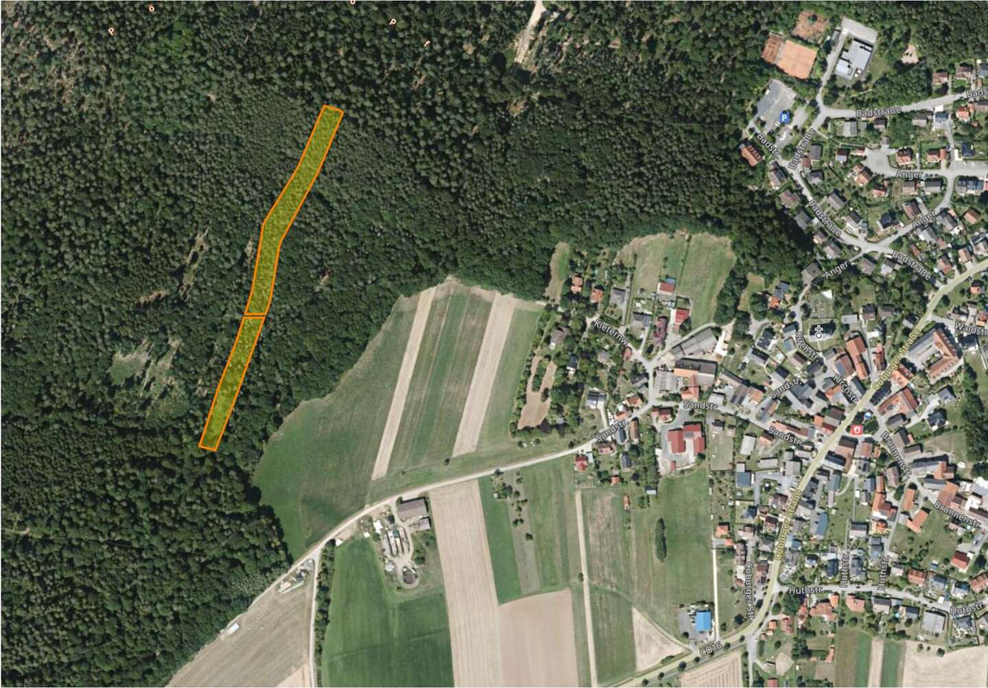 land- und forstwirtschaftlich genutztes Grundstück in Ahorn - Bild 1