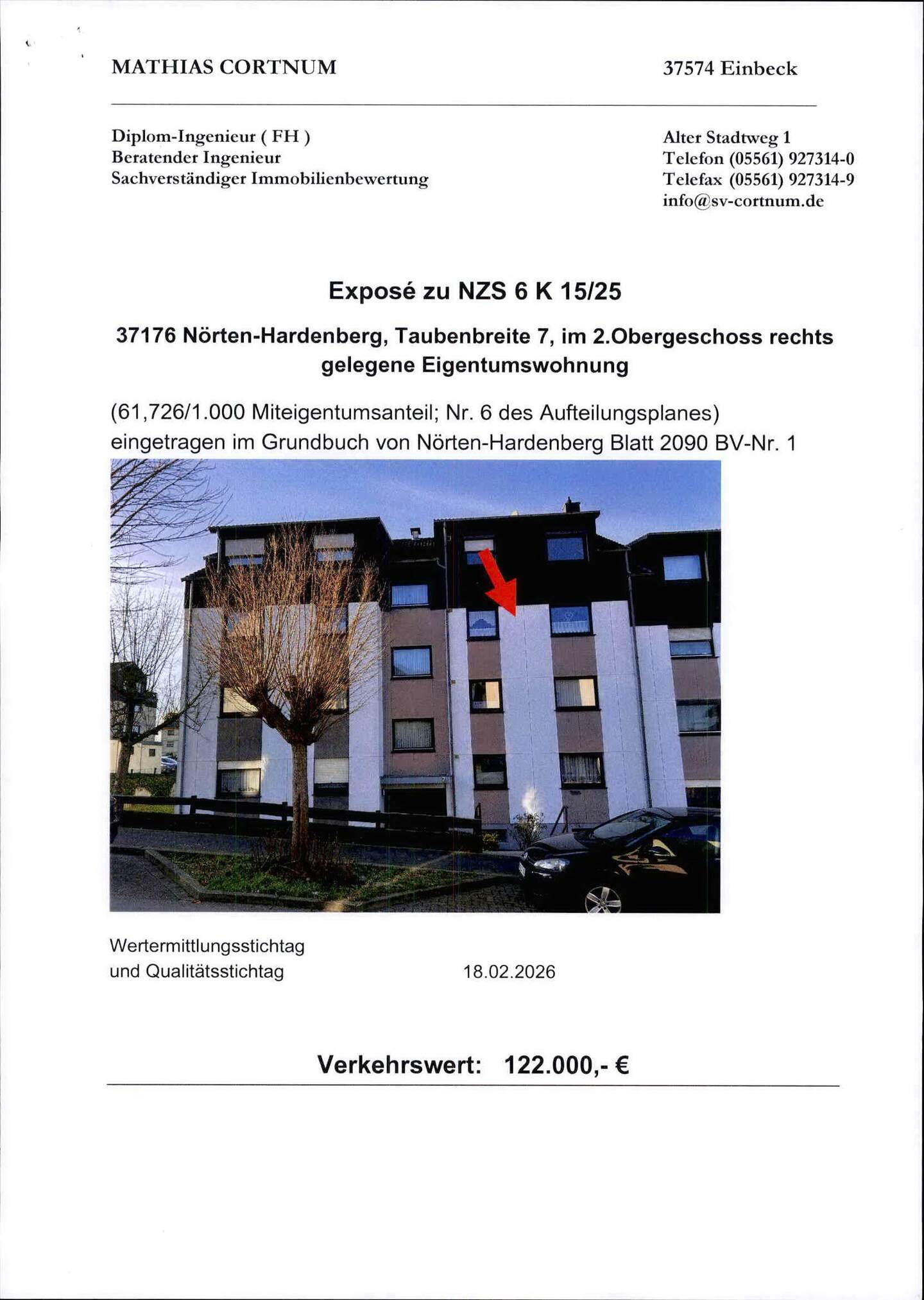 Eigentumswohnung (3 bis 4 Zimmer) in Nörten-Hardenberg - Bild 1