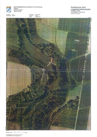 land- und forstwirtschaftlich genutztes Grundstück, siehe Beschreibung in Büchenried, 96476 Bad Rodach - Bild 2