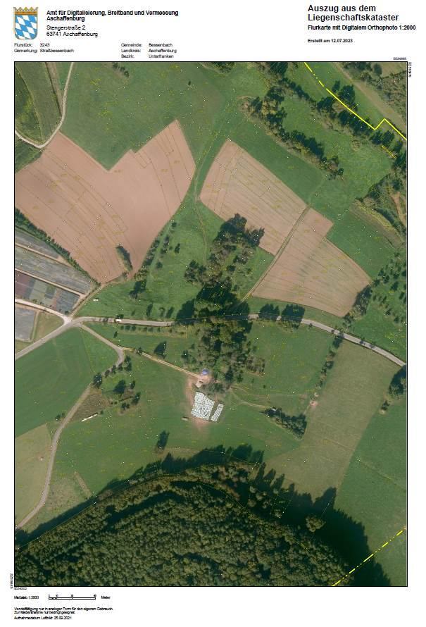Landwirtschaftsfläche, Waldfläche in Straßbessenbach - Bild 1