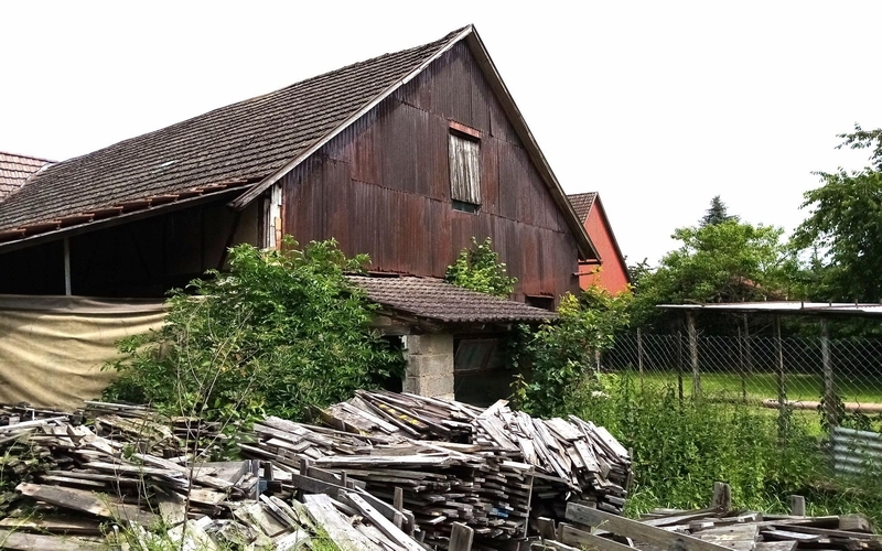 Ehem. landwirtschaftliches Anwesen mit Waldfläche/Grünland in Marlach - Bild 4