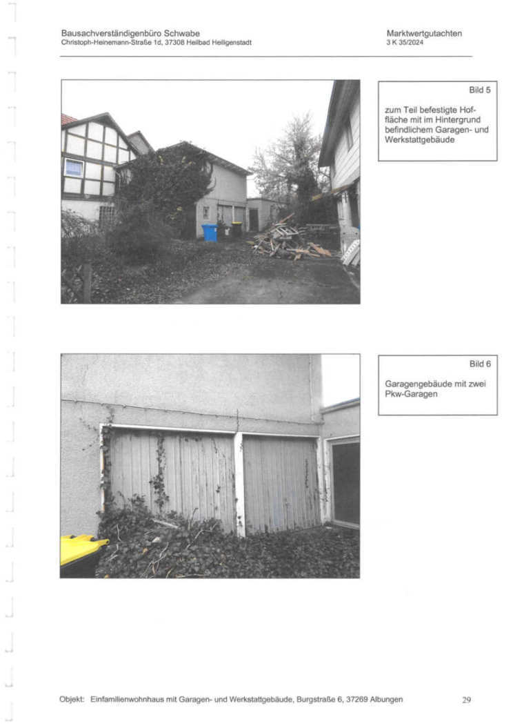 Zweifamilienhaus, Garage, und Werkstattgebäude in Albungen - Bild 3