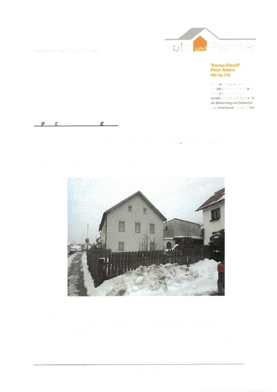 Doppelhaushälfte mit Nebengebäude in Wunsiedler Straße  31, 95697 Nagel - Bild 1